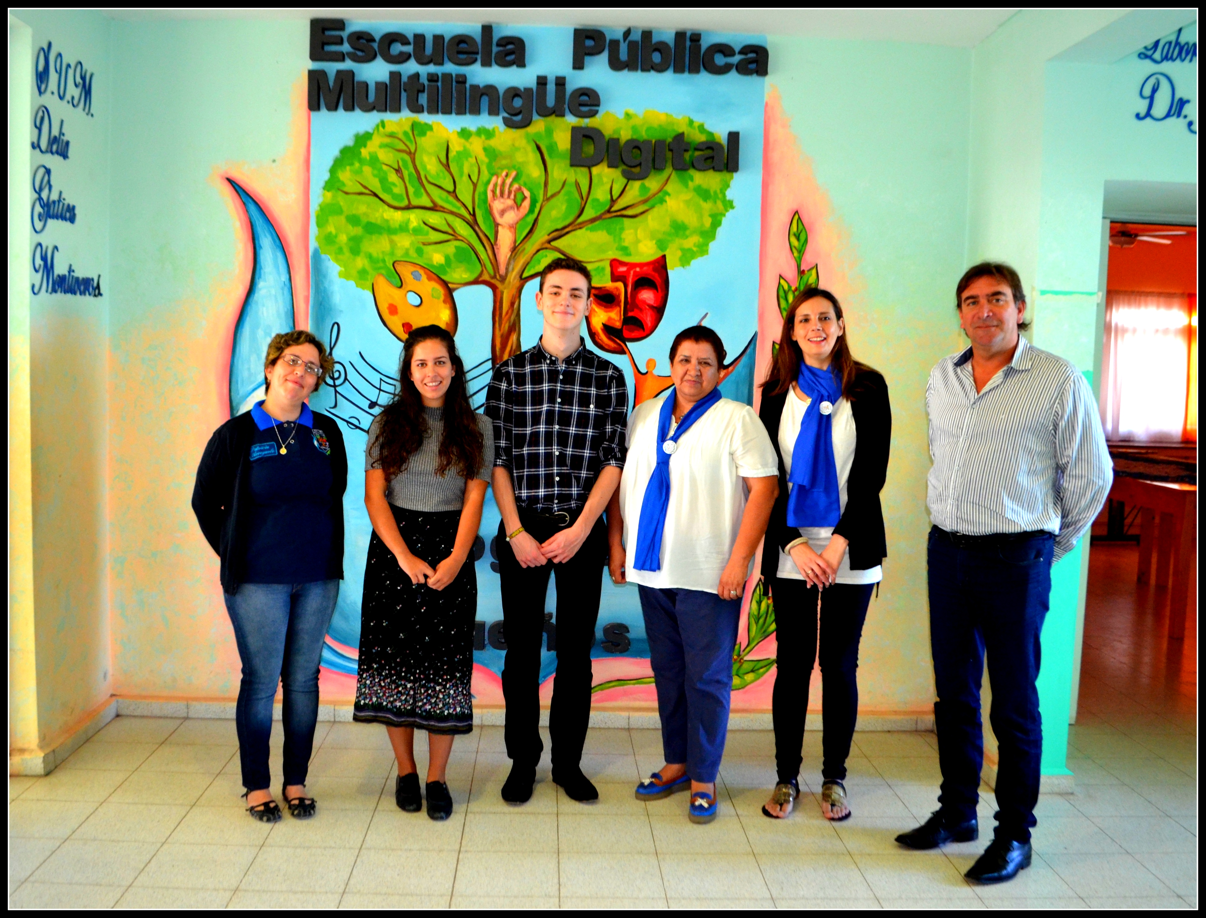 La EPMD “Progreso y Sueños” recibe a dos jóvenes voluntarios extranjeros: Charlie Gordon de Inglaterra y Vitoria Monteiro de Canadá