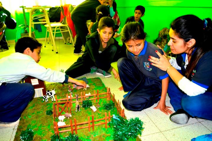 Aprendemos los animales en la clase de Ingles