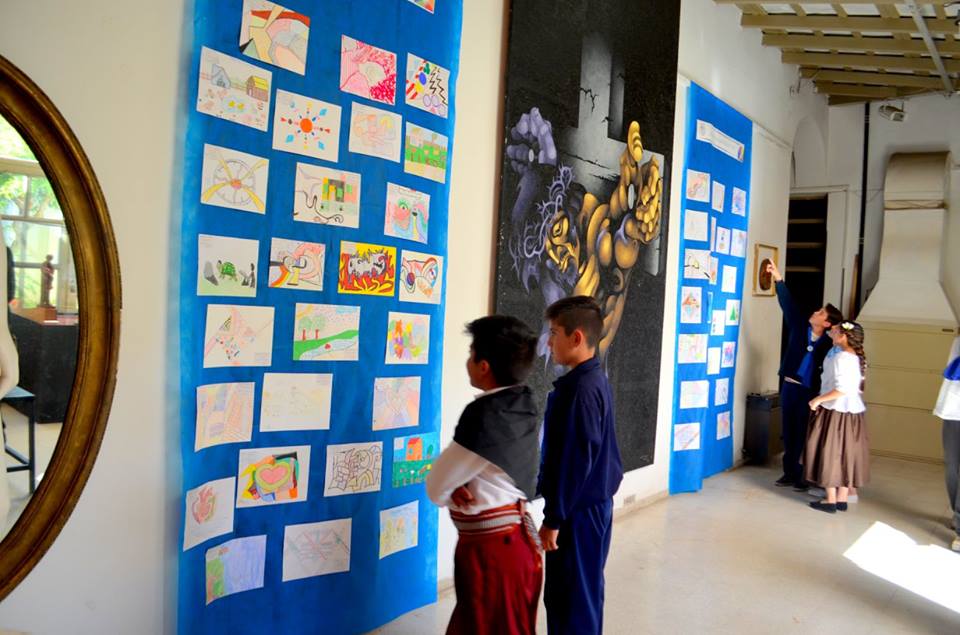 ALUMNOS DE LA ESCUELA “PROGRESO Y SUEÑOS” EXPONEN SUS OBRAS EN EL MUSEO DORA OCHOA DE MASRAMÓN