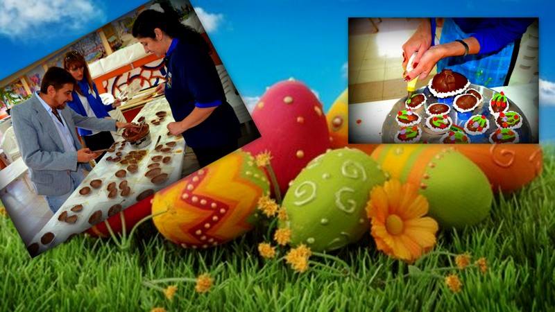 LA ESCUELA PROGRESO Y SUEÑOS PREPARA HUEVOS DE PASCUA REALIZADOS DE FORMA ARTESANAL PARA OBSEQUIAR A TODA LA COMUNIDAD EDUCATIVA