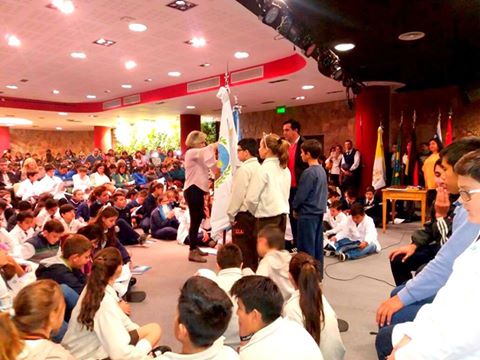 LA ESCUELA PROGRESO Y SUEÑOS PRESENTE EN LA “REUNIÓN: TRATAMIENTO DE SÍMBOLOS PATRIOS” EN TERRAZAS DEL PORTEZUELO