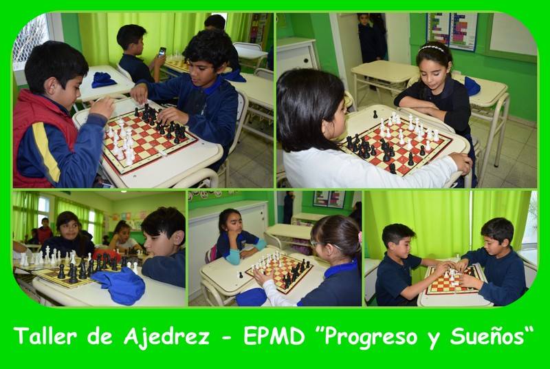 TALLER DE AJEDREZ EN PROGRESO Y SUEÑOS