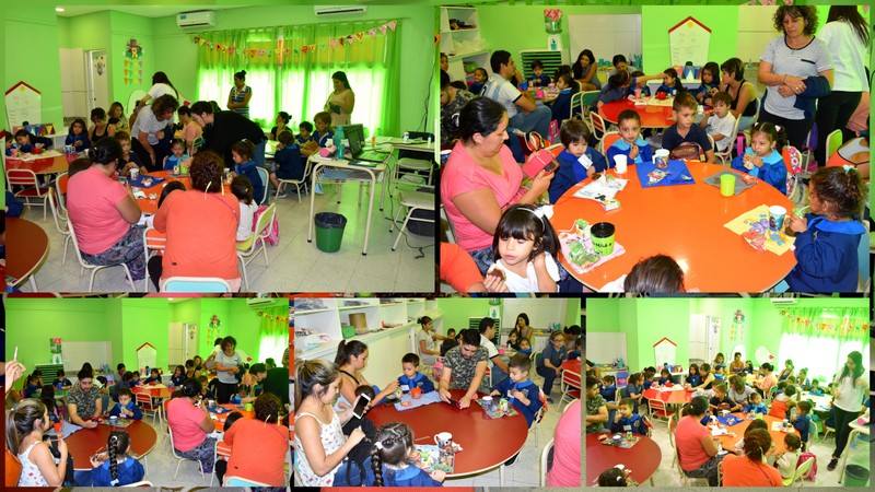 CON UNA EXQUISITA MERIENDA, FINALIZÓ LA PRIMERA SEMANA DE ADAPTACIÓN DE KINDER 4
