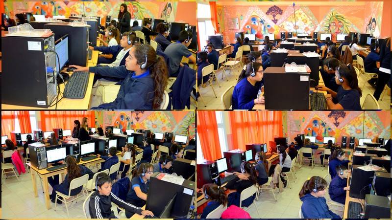 The benefits of our English Language Lab! 