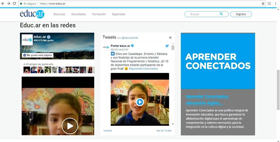 La Página Web educ.ar dio a conocer los equipos que clasificaron para la final en el maratón de robótica y programación